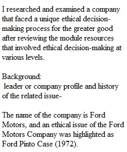 Module 8 Case Study